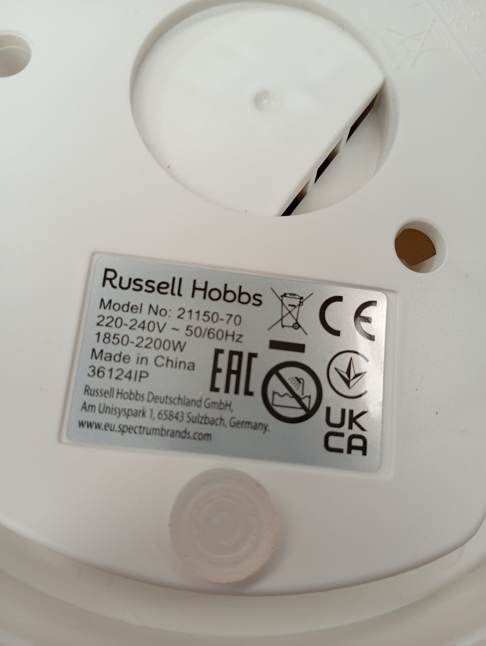 Hervidor - Precision Control - Russell Hobbs - Imagen 7