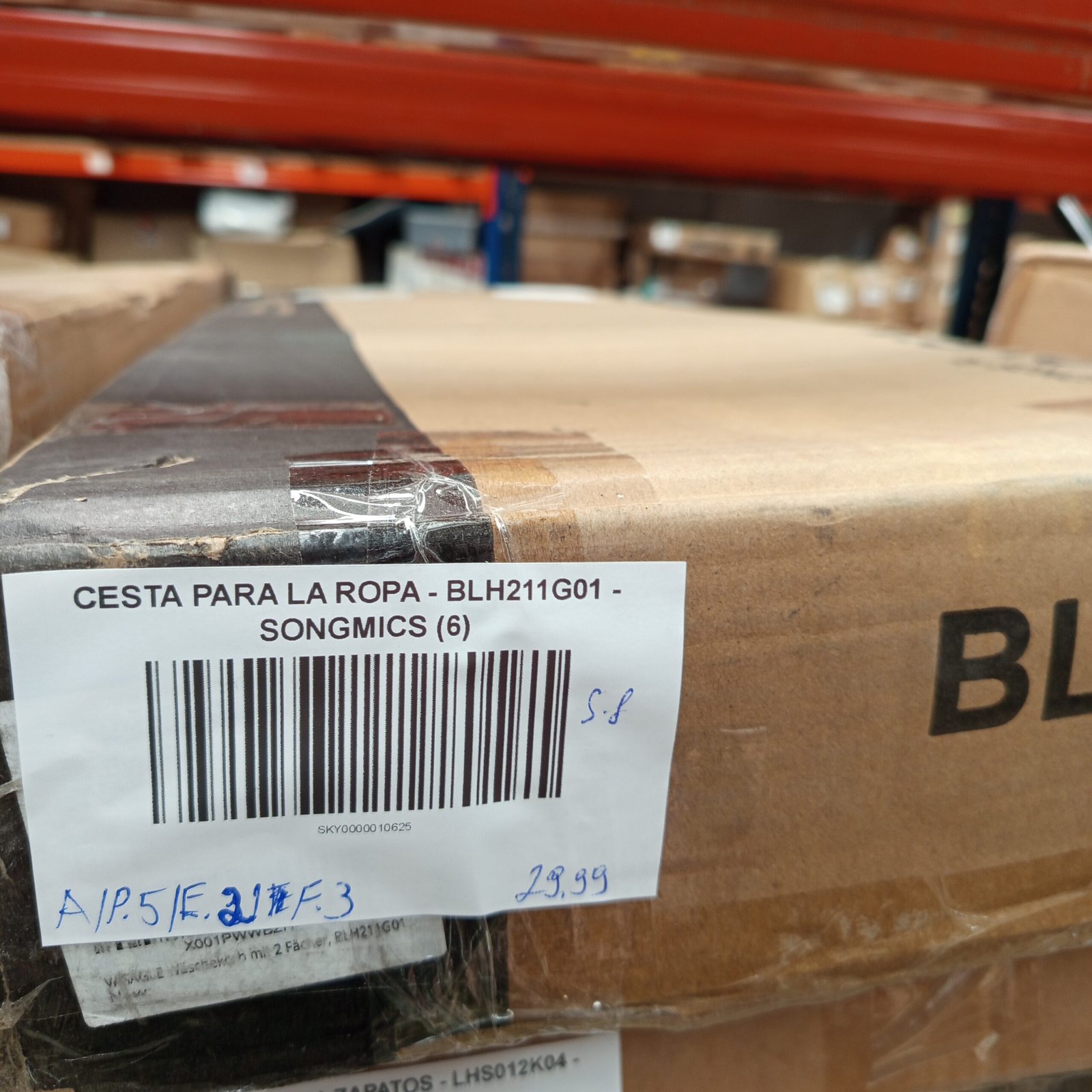 Cesta para la Ropa - BLH211G01 - VASAGLE - Imagen 7