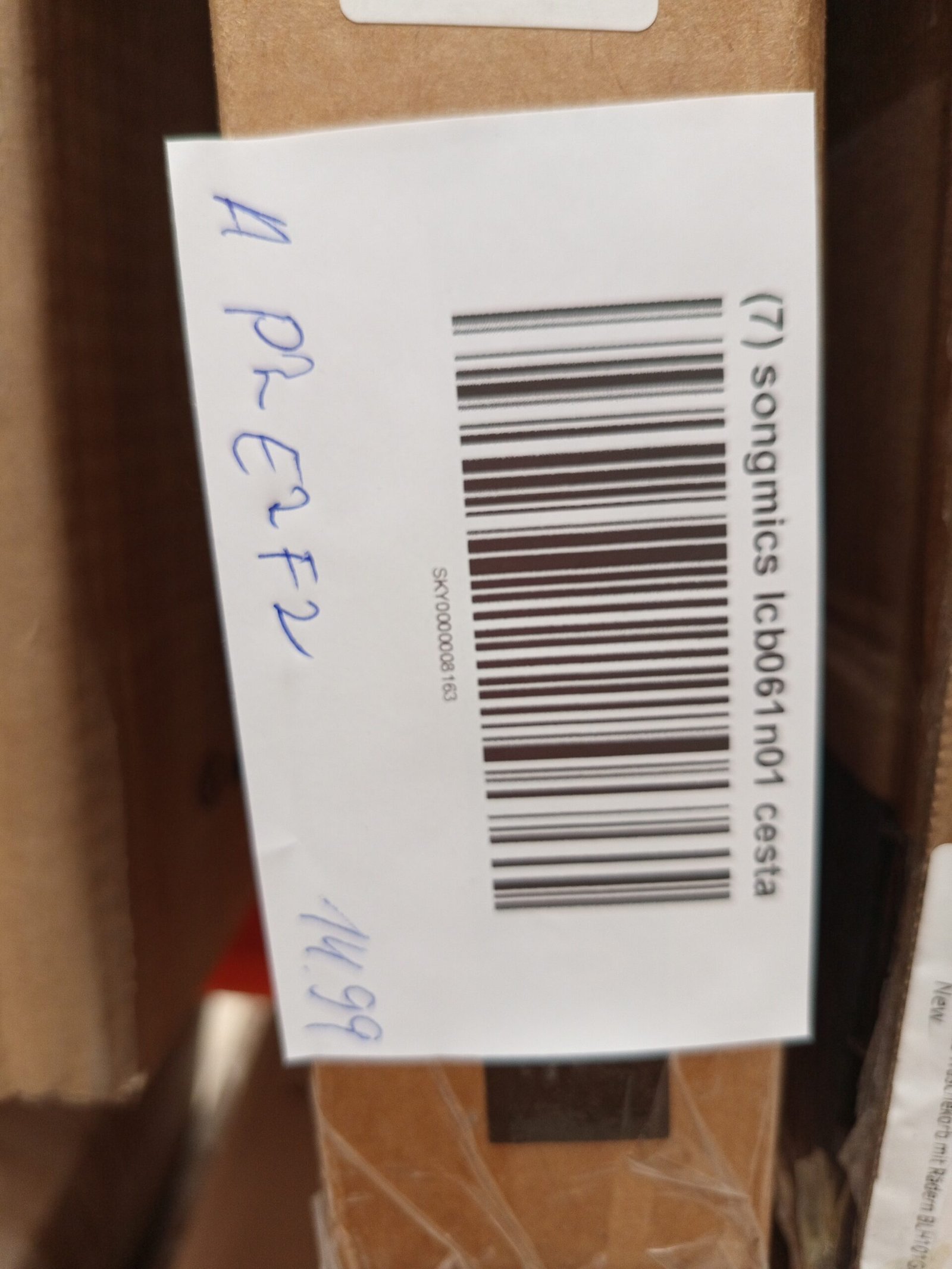 Cesto para ropa sucia SONGMICS LCB061N01 - Imagen 7