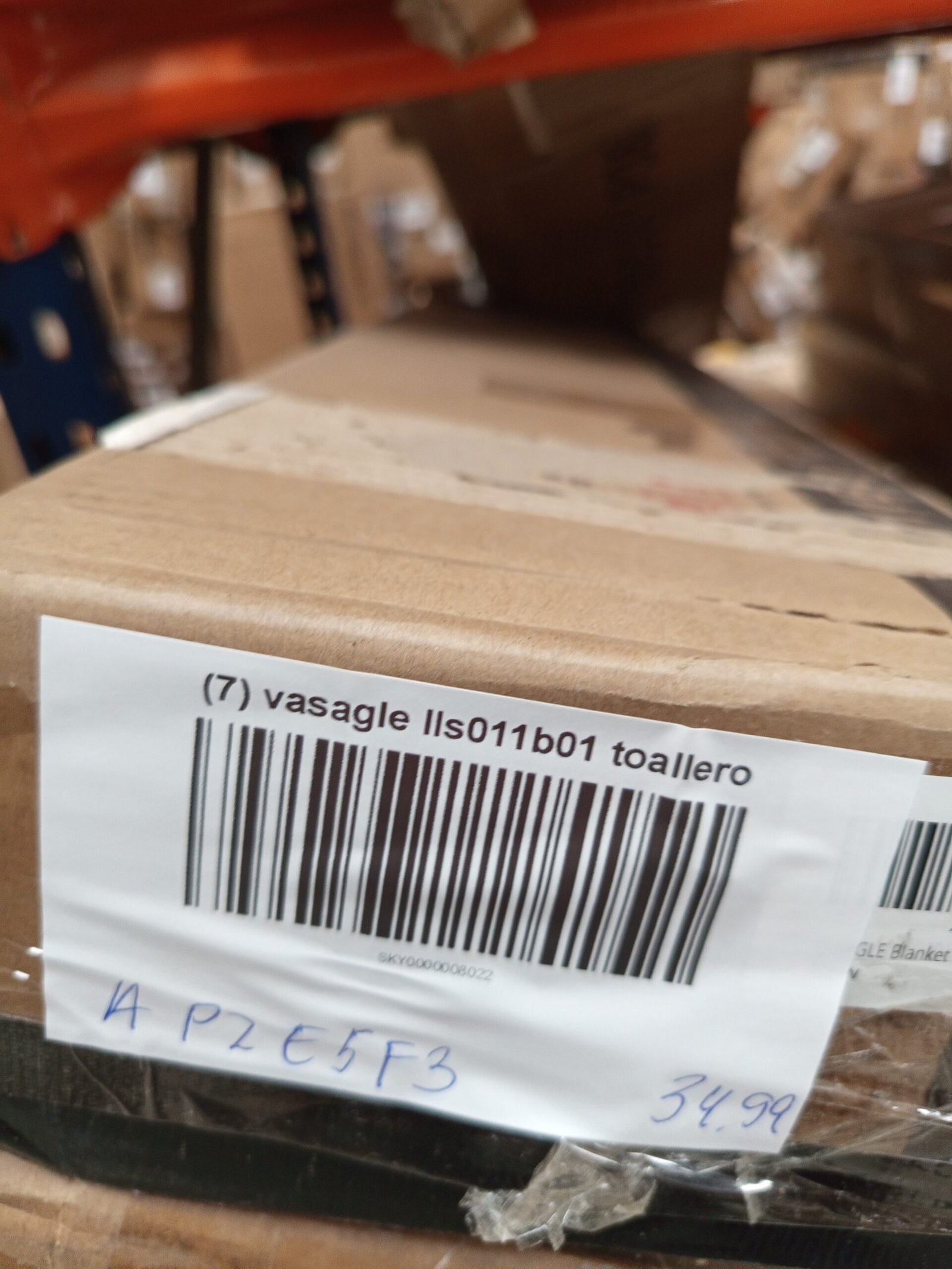 VASAGLE Estantería de Escalera Inclinada LLS011B01 - Imagen 7