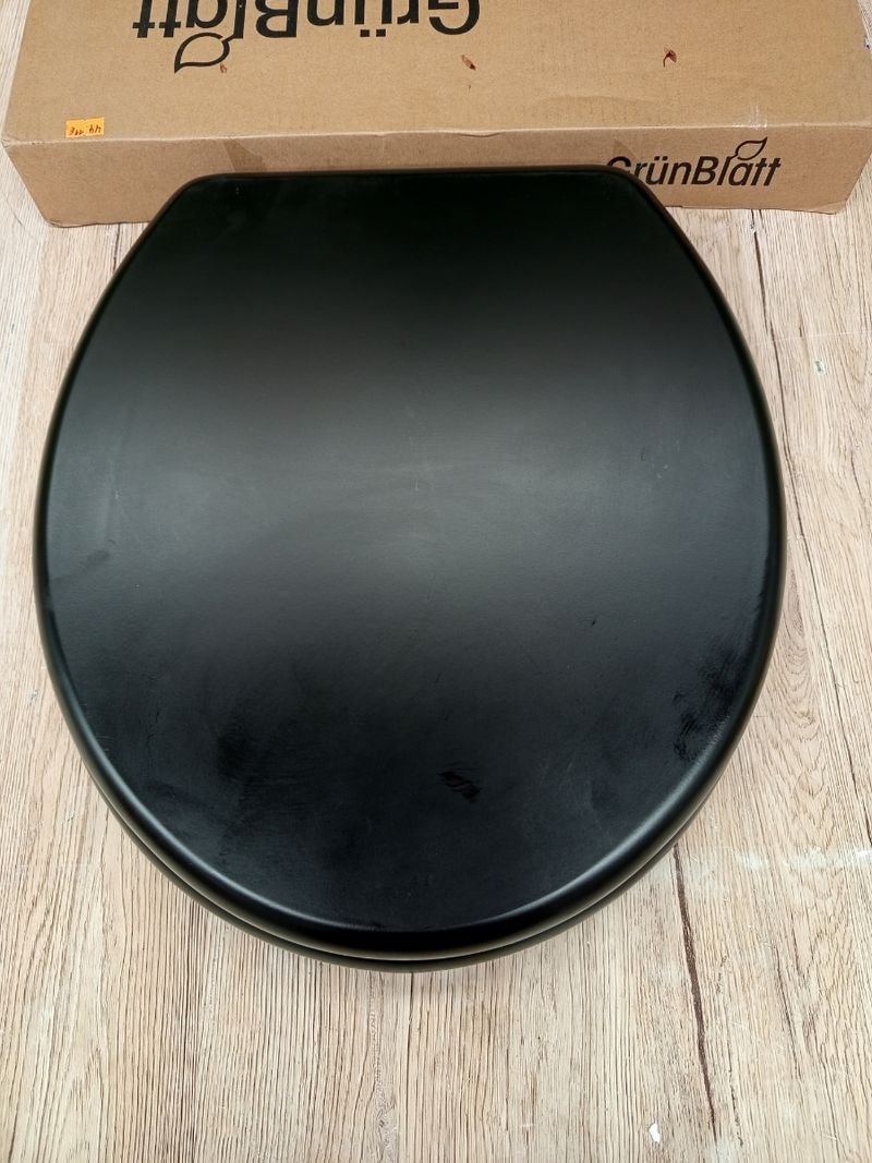 Wenko Tapa de WC Prima Negro - Imagen 7