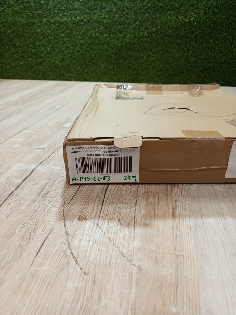 Asiento inodoro blanco - 40x36cm - Imagen 7