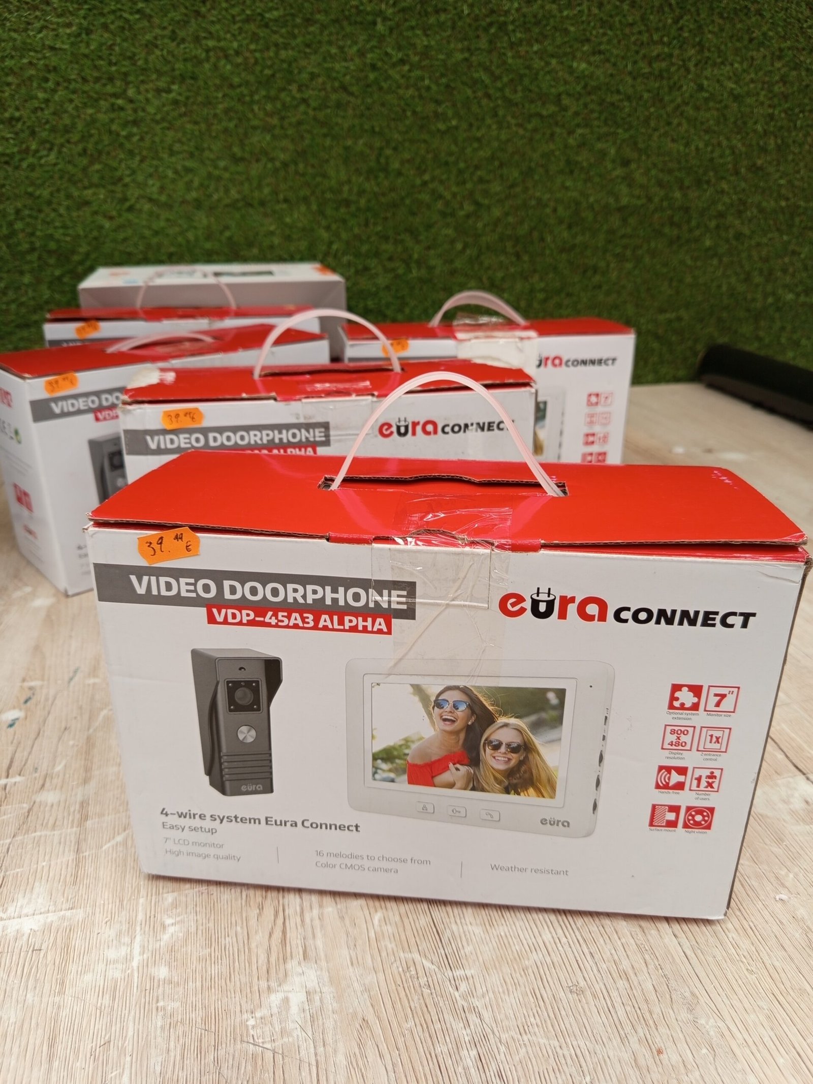 EURA VDP-45A3 Alpha White, Negro, 1 Monitor - Imagen 7