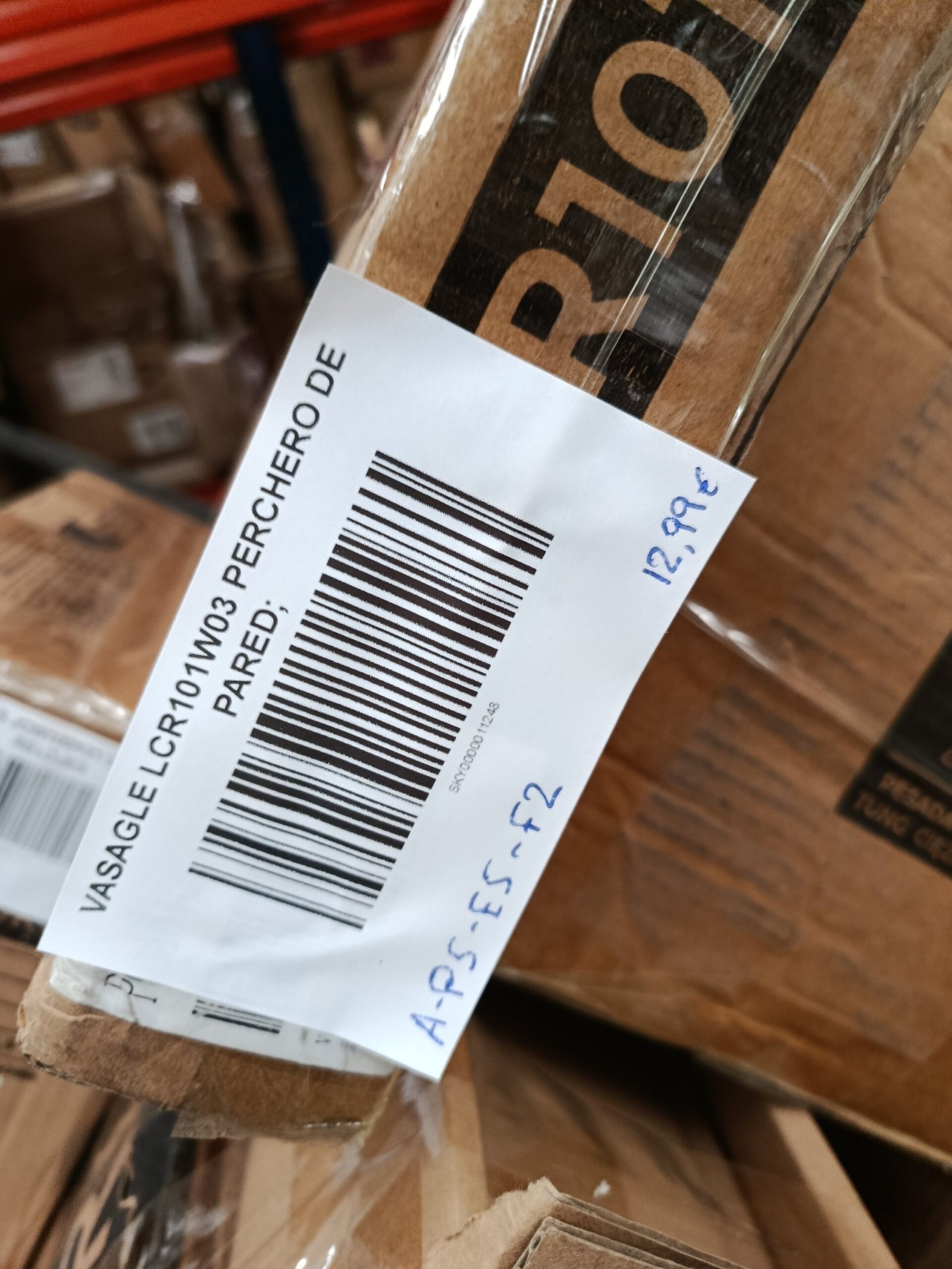 VASAGLE LCR101W03 PERCHERO DE PARED - Imagen 7