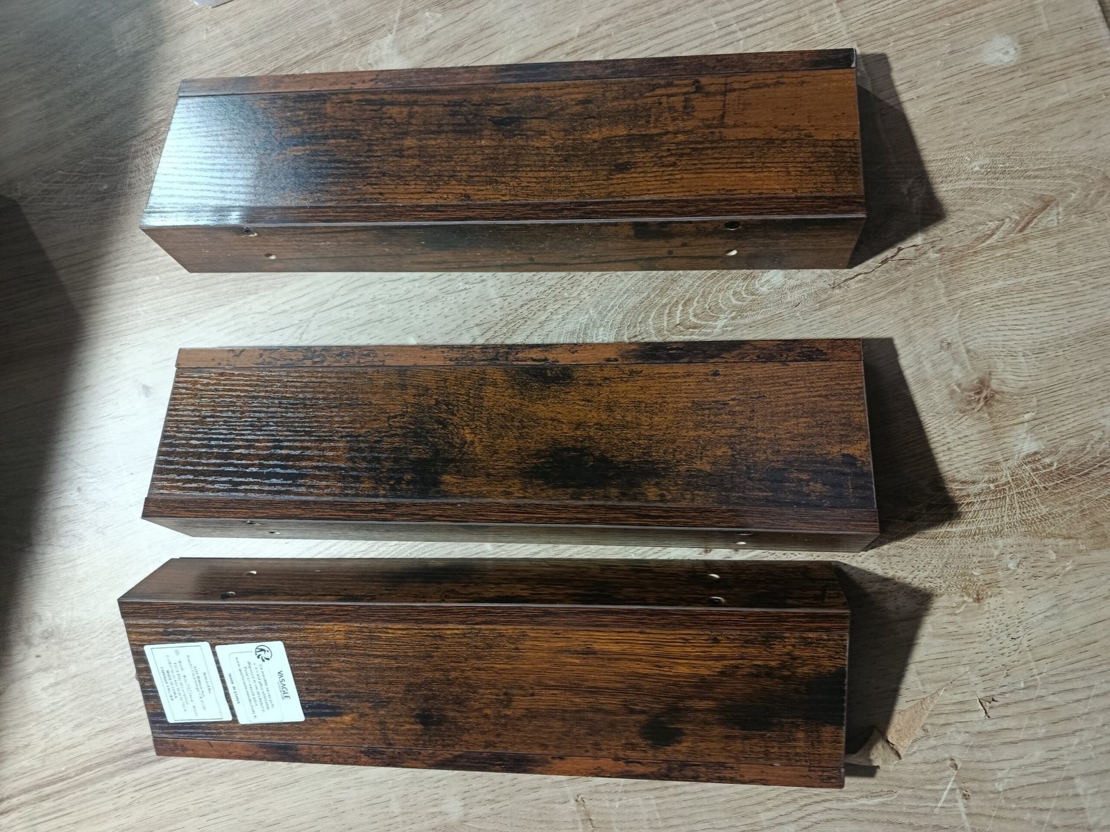 VASAGLE LWS03X01 ESTANTES COLGANTES DE PARED - Imagen 5