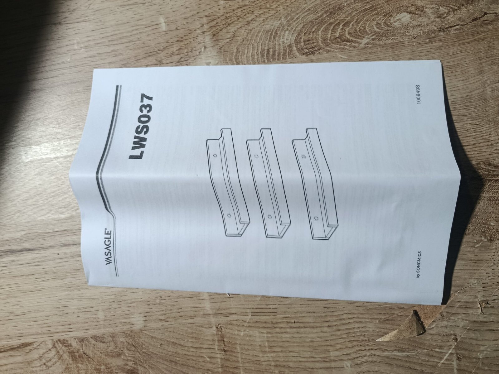 VASAGLE LWS03X01 ESTANTES COLGANTES DE PARED - Imagen 4