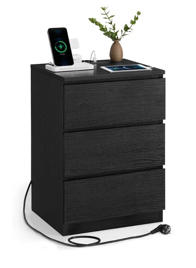 VASAGLE LET631B56V1 MESITA DE NOCHE