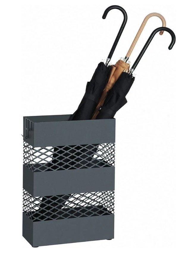 SONGMICS LUC02AG PARAGUERO DE METAL