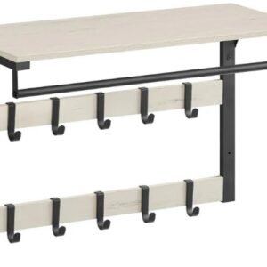 VASAGLE LCR101W03 PERCHERO DE PARED