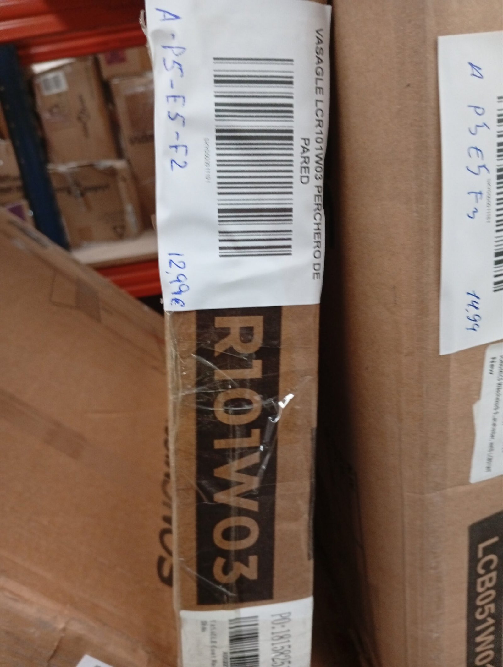 VASAGLE LCR101W03 PERCHERO DE PARED - Imagen 6