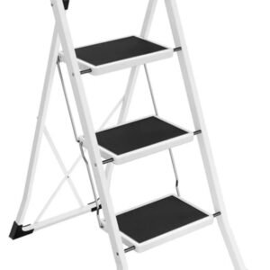 SONGMICS GSL03WT ESCALERA DE TIJERA