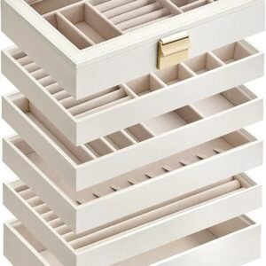 Caja Joyero Apilable - JBC195W01 - SONGMICS