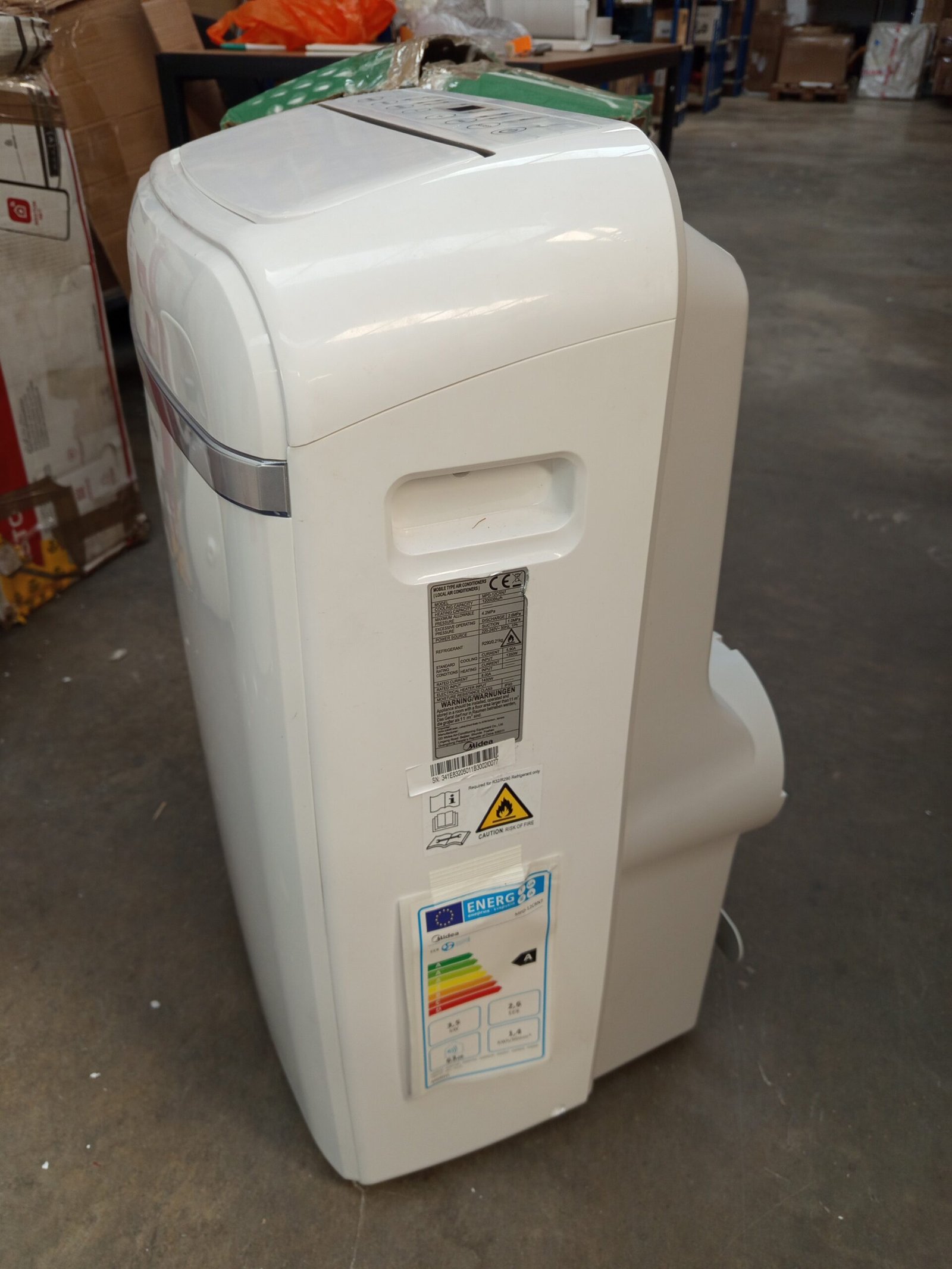 Midea MPD-12CRN7 Aire acondicionado móvil 3 en 1 - Imagen 3