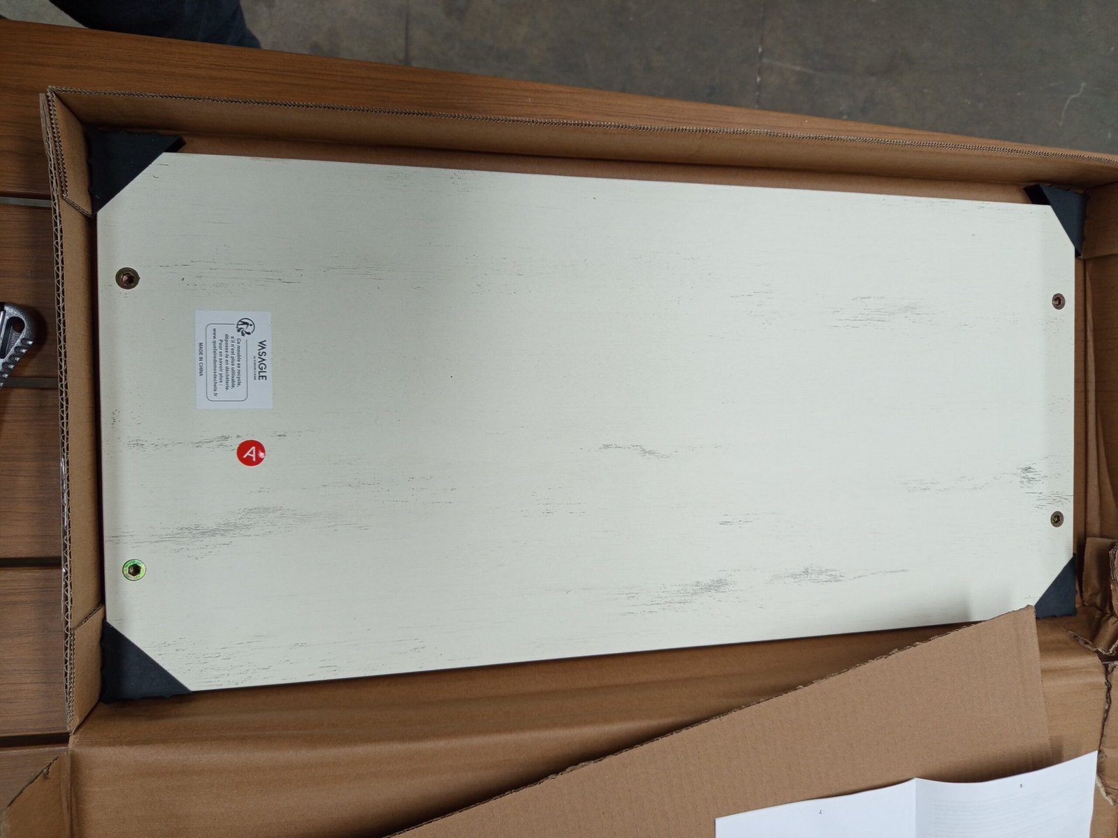 VASAGLE LCR101W03 Perchero de Pared, Perchero Colgante con 10 Ganchos. - Imagen 3