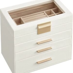 SONGMICS JBC161W01 CAJA DE JOYAS