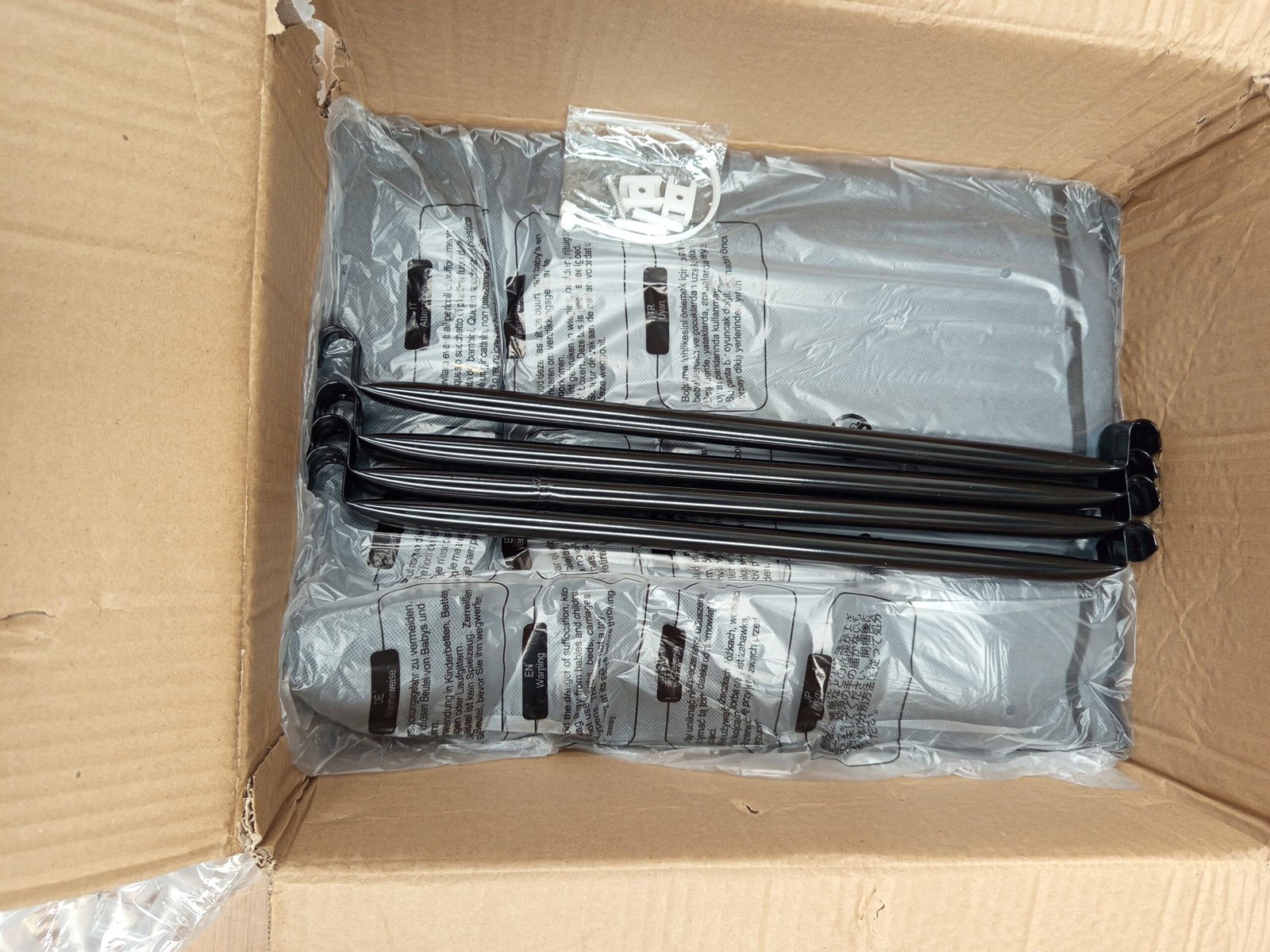 SONGMICS RYG094G02 Armario, 4 Barras de Ropa, - Imagen 3