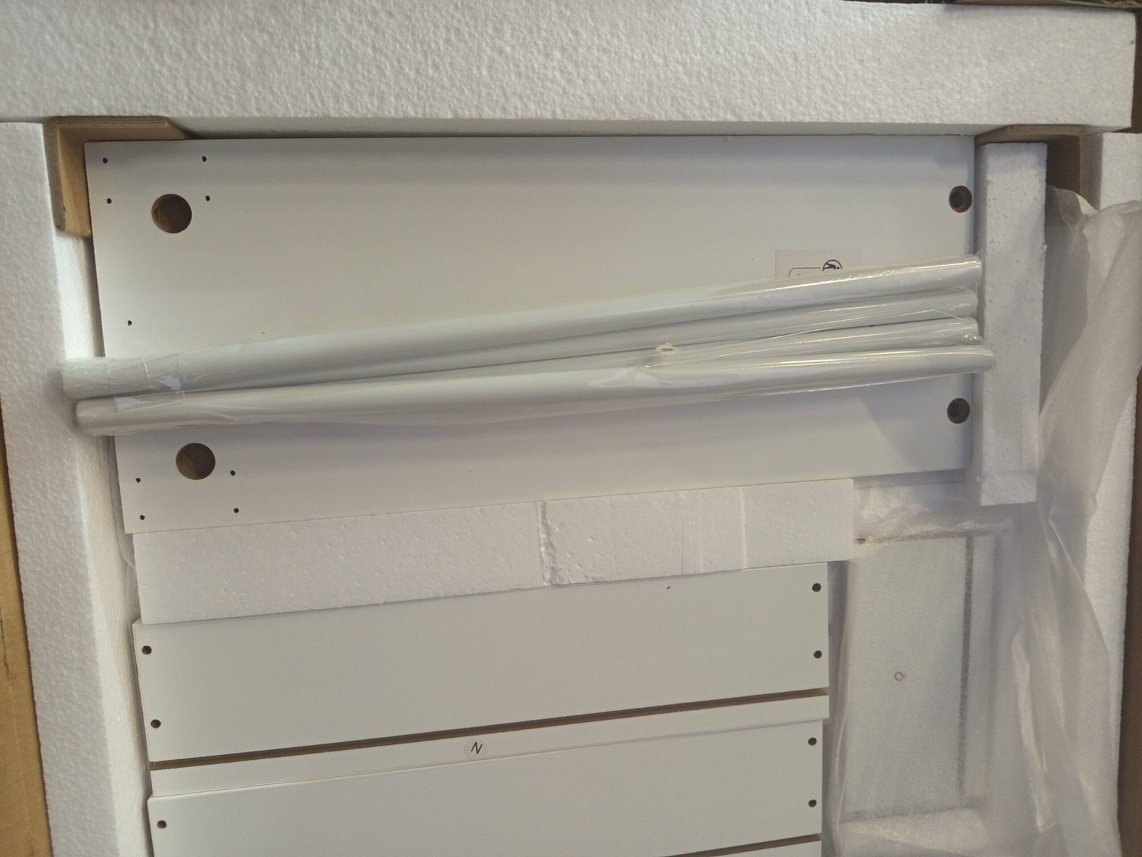 VASAGLE BBC847P31 Armario de Baño, Armario Estrecho de Pie. - Imagen 3