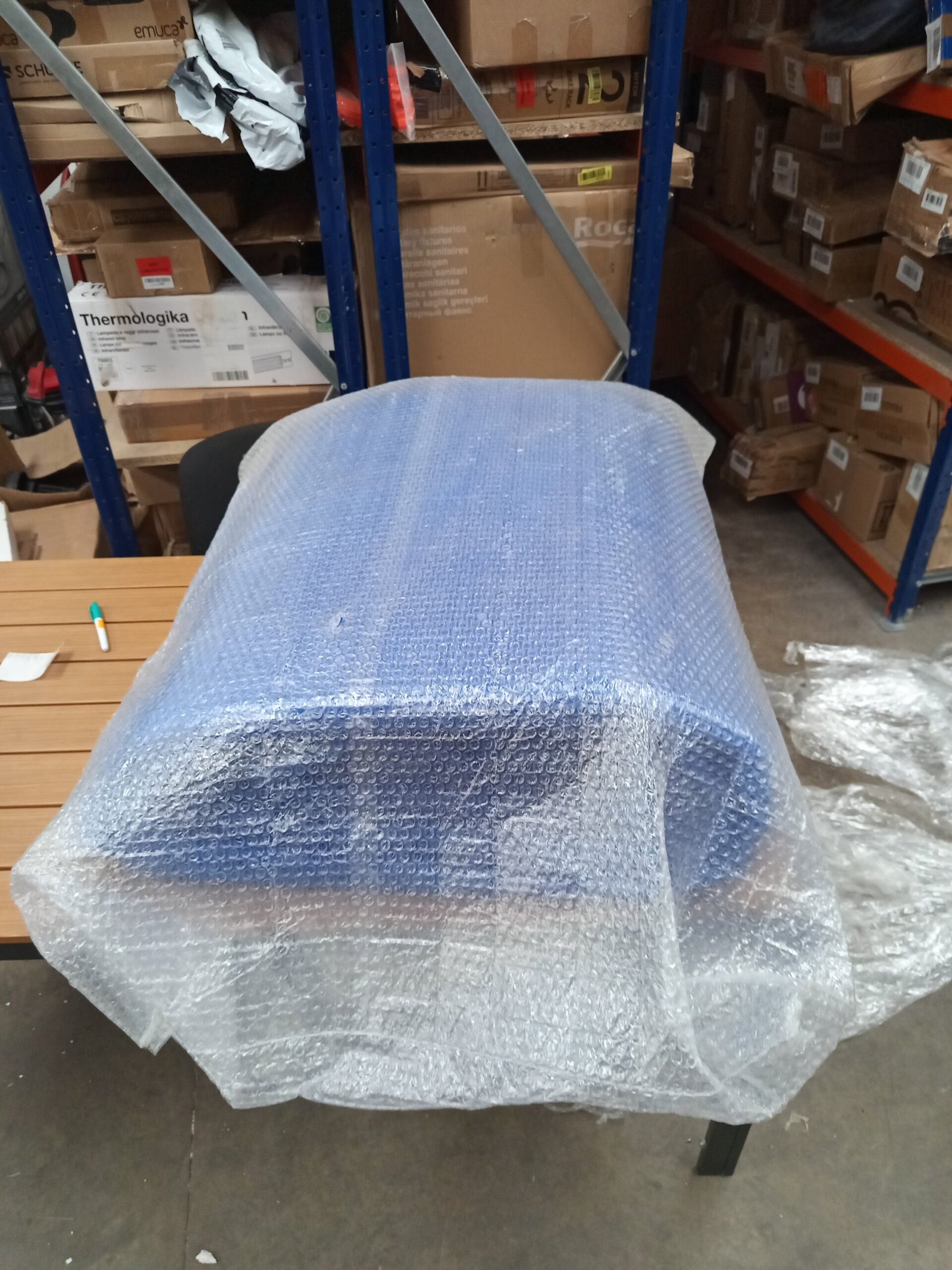 Gre CPERT84 - Cobertor de Verano para Piscina Rectangular Enterrada de 800x400 cms, Color Azul - Imagen 2