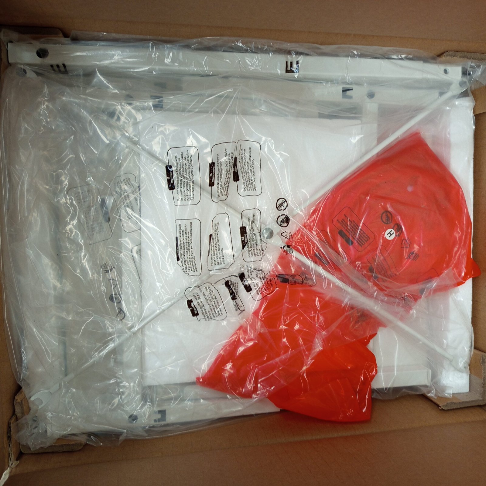 Comoda 4 Cajones de Tela - LGS314WH01 - SONGMICS - Imagen 3