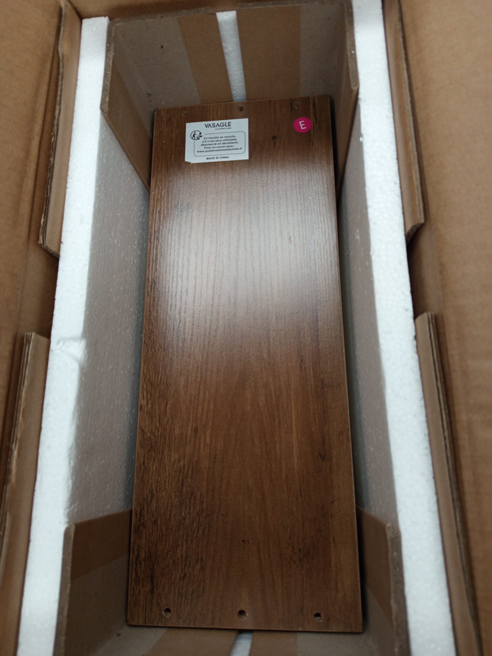 VASAGLE LRC050K01 Carrito de Almacenaje Delgado de 4 Niveles, - Imagen 5