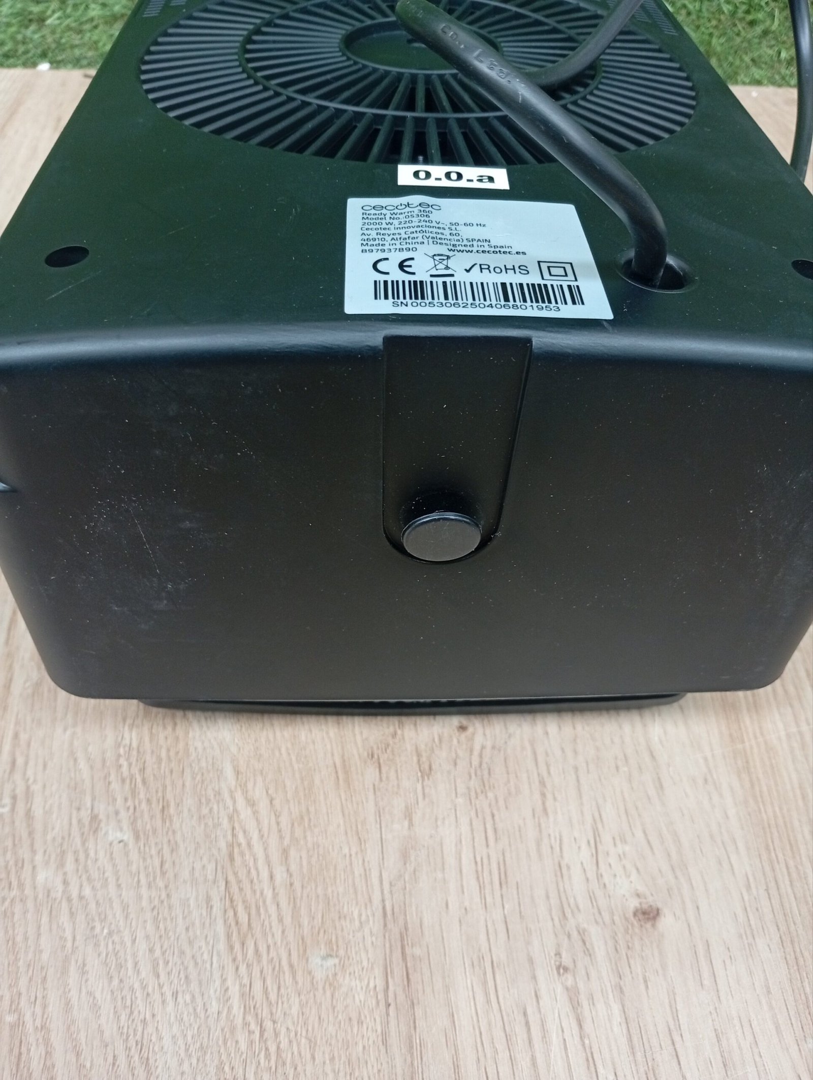 CECOTEC CALEFACTOR ELÉCTRICO DE BAÑO - Imagen 4