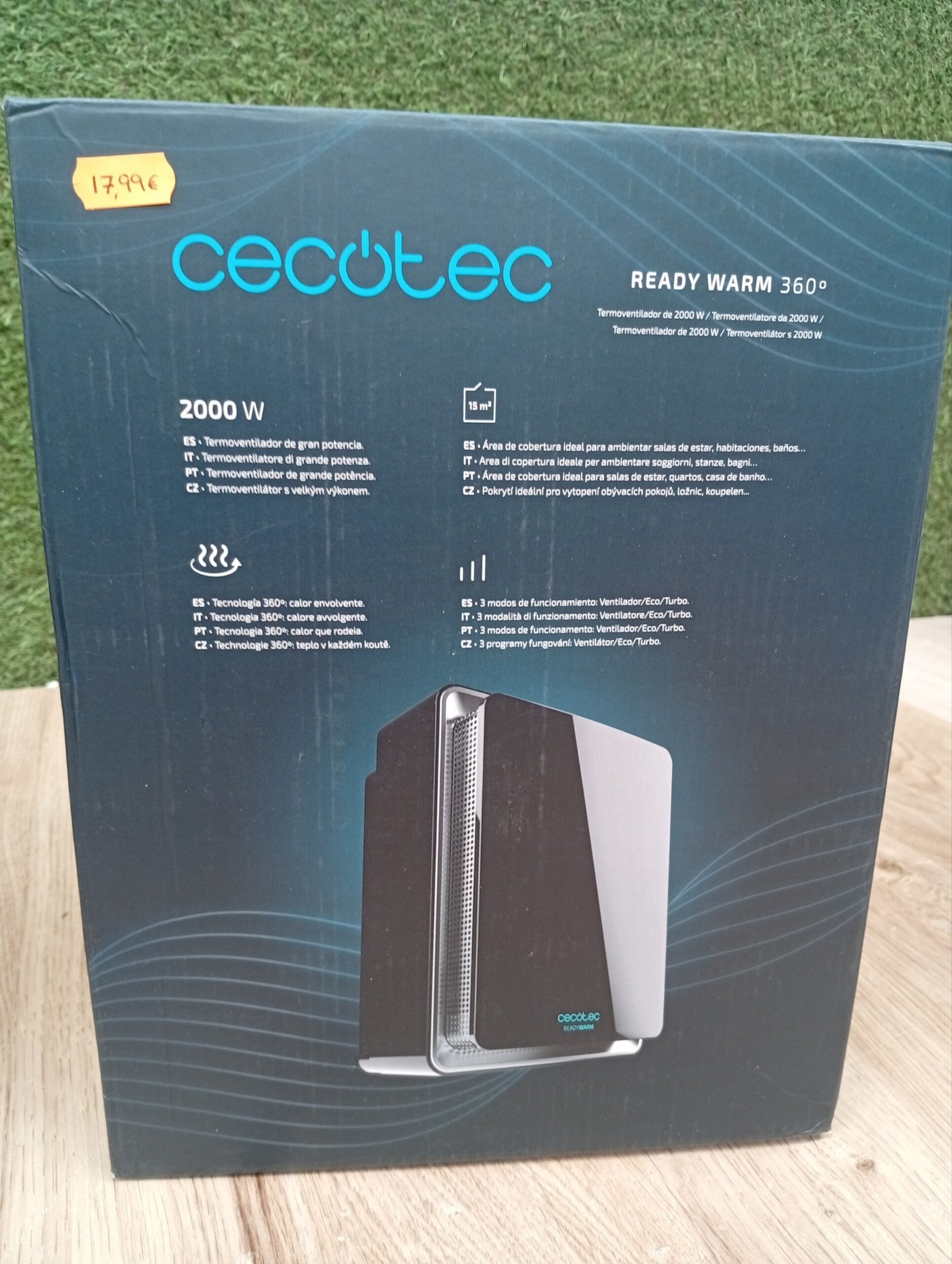 CECOTEC CALEFACTOR ELÉCTRICO DE BAÑO - Imagen 7