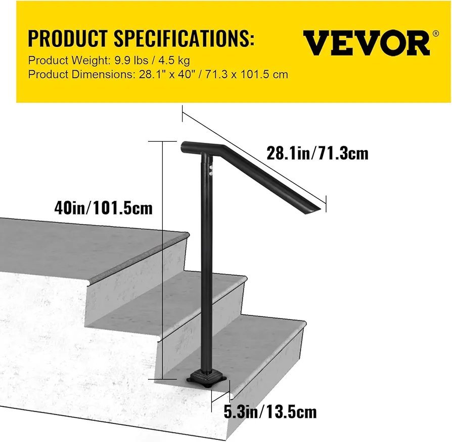 HappyBuy Barandilla de Escalera - Imagen 2