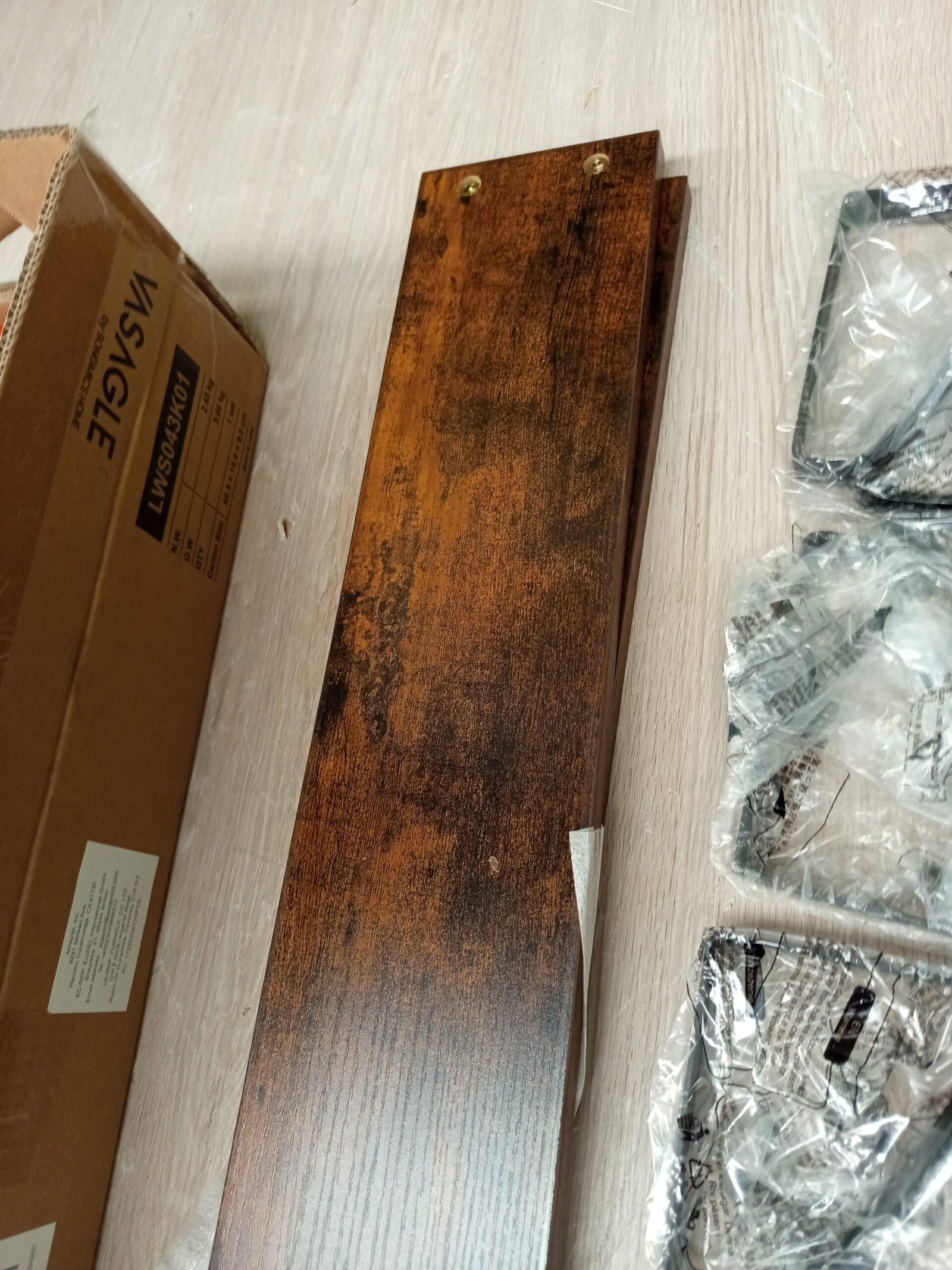 VASAGLE Estantes de Pared LWS043K01 - Imagen 4