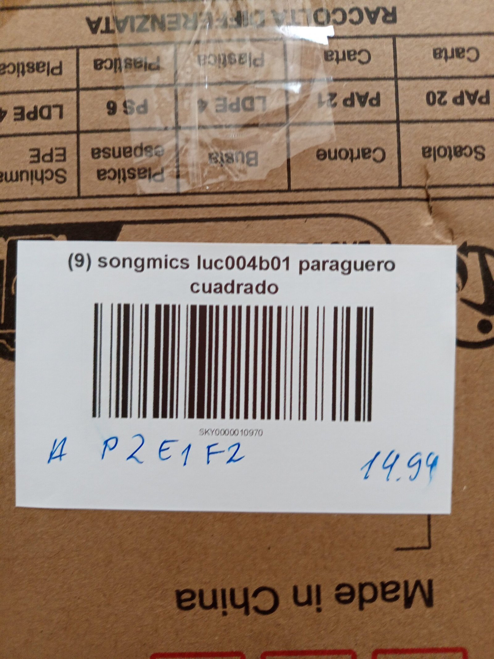 SONGMICS Metal Umbrella LUC004B01 - Imagen 6