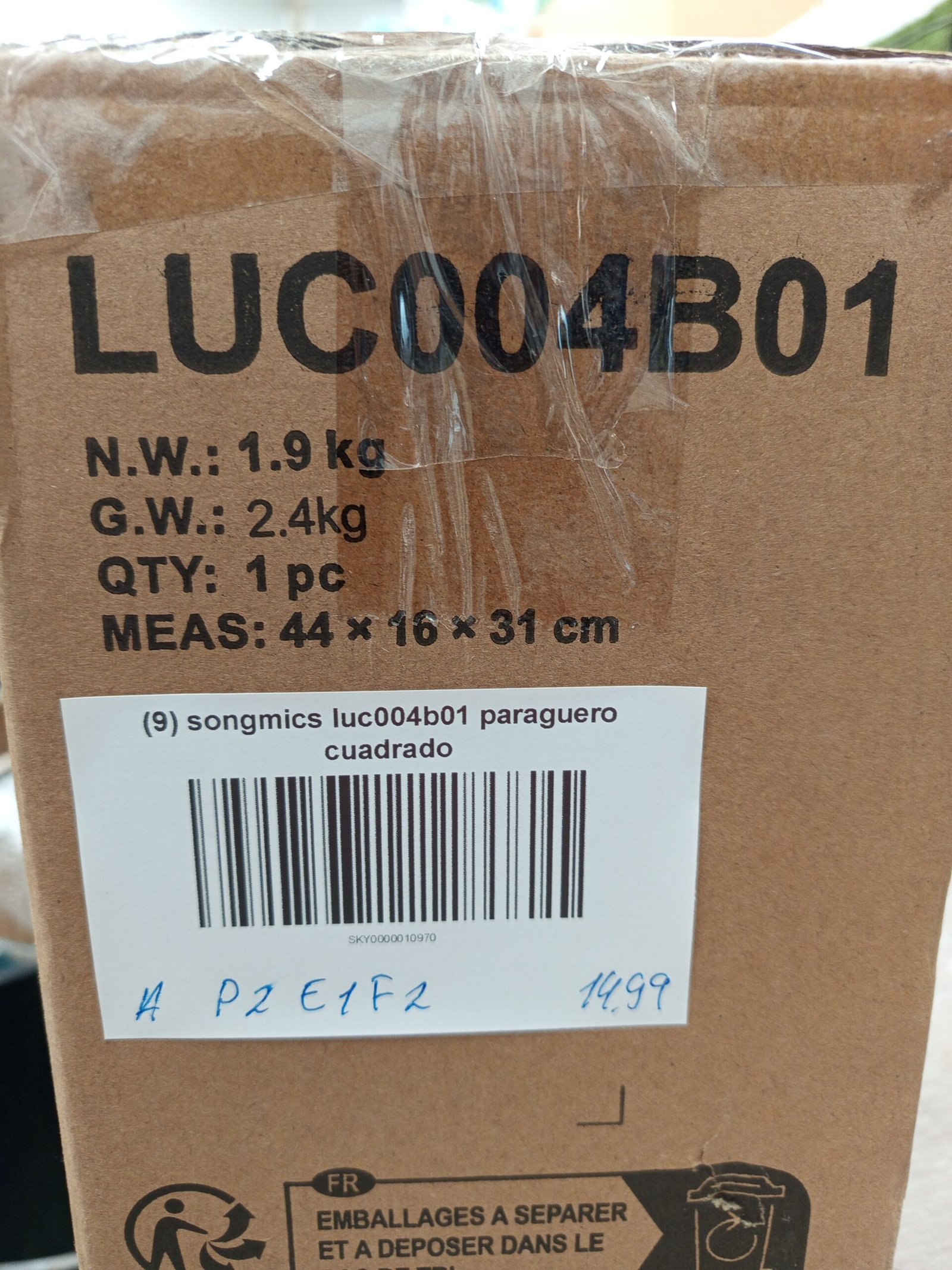 SONGMICS Metal Umbrella LUC004B01 - Imagen 9