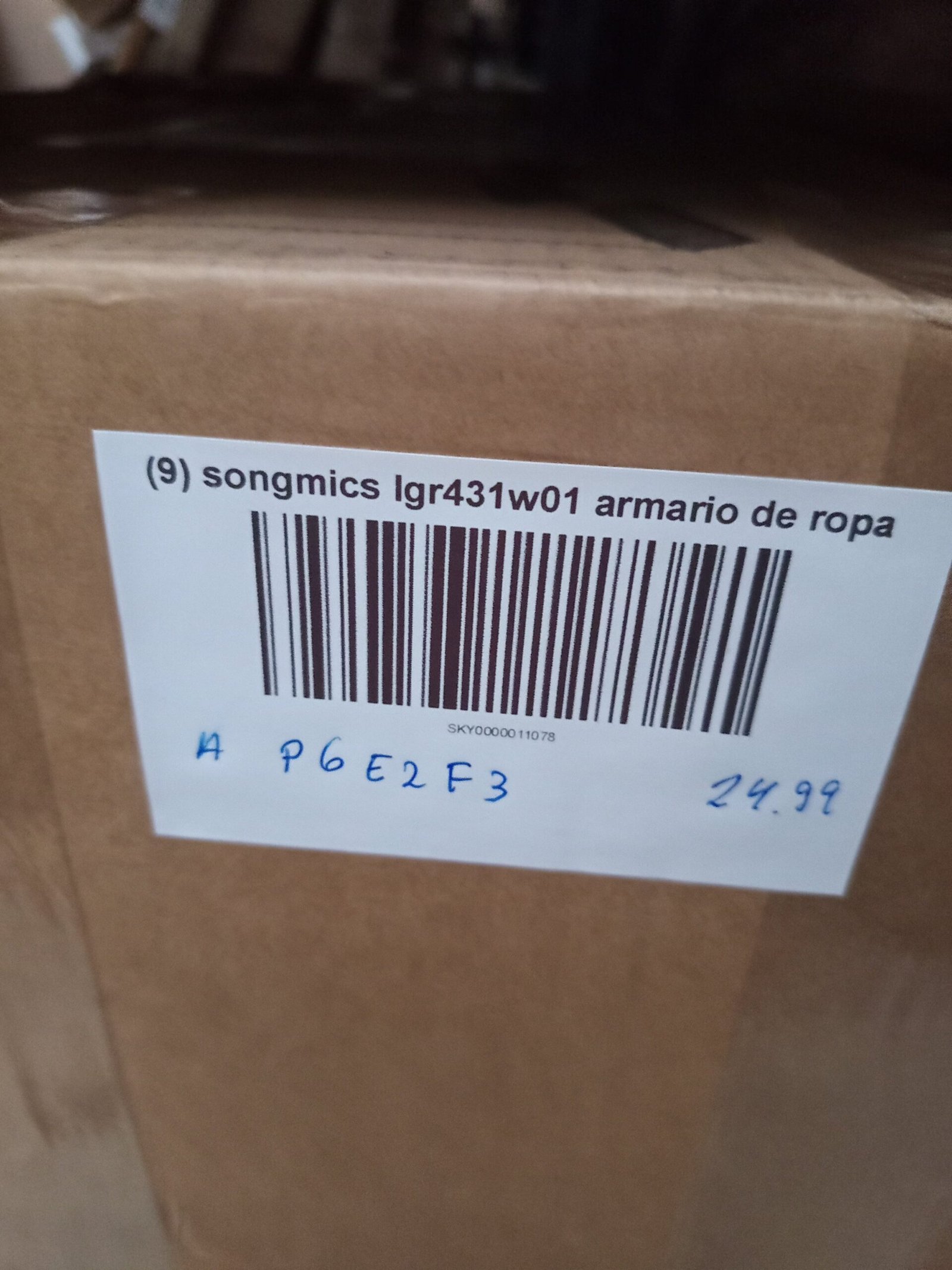 SONGMICS - Armario de Ropa - LGR431W01. - Imagen 8