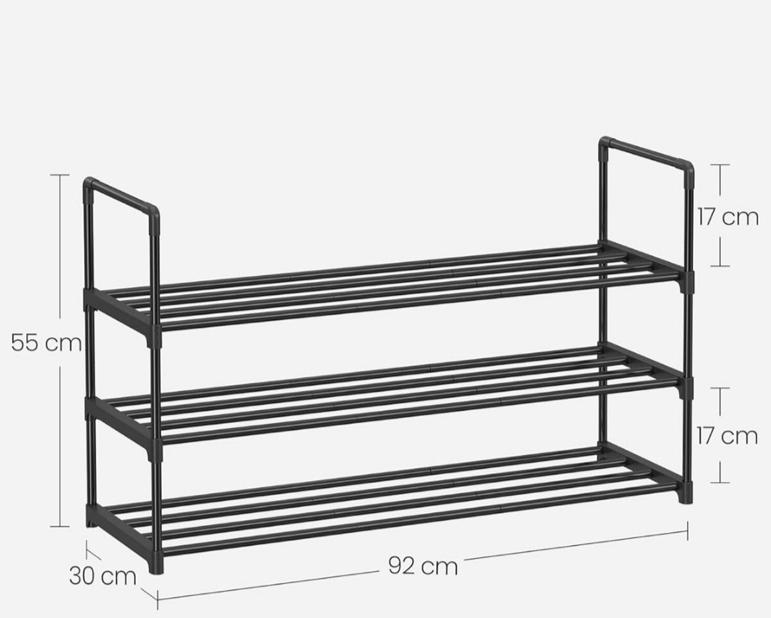 SONGMICS - Zapatero de 3 Niveles - LSA303B02