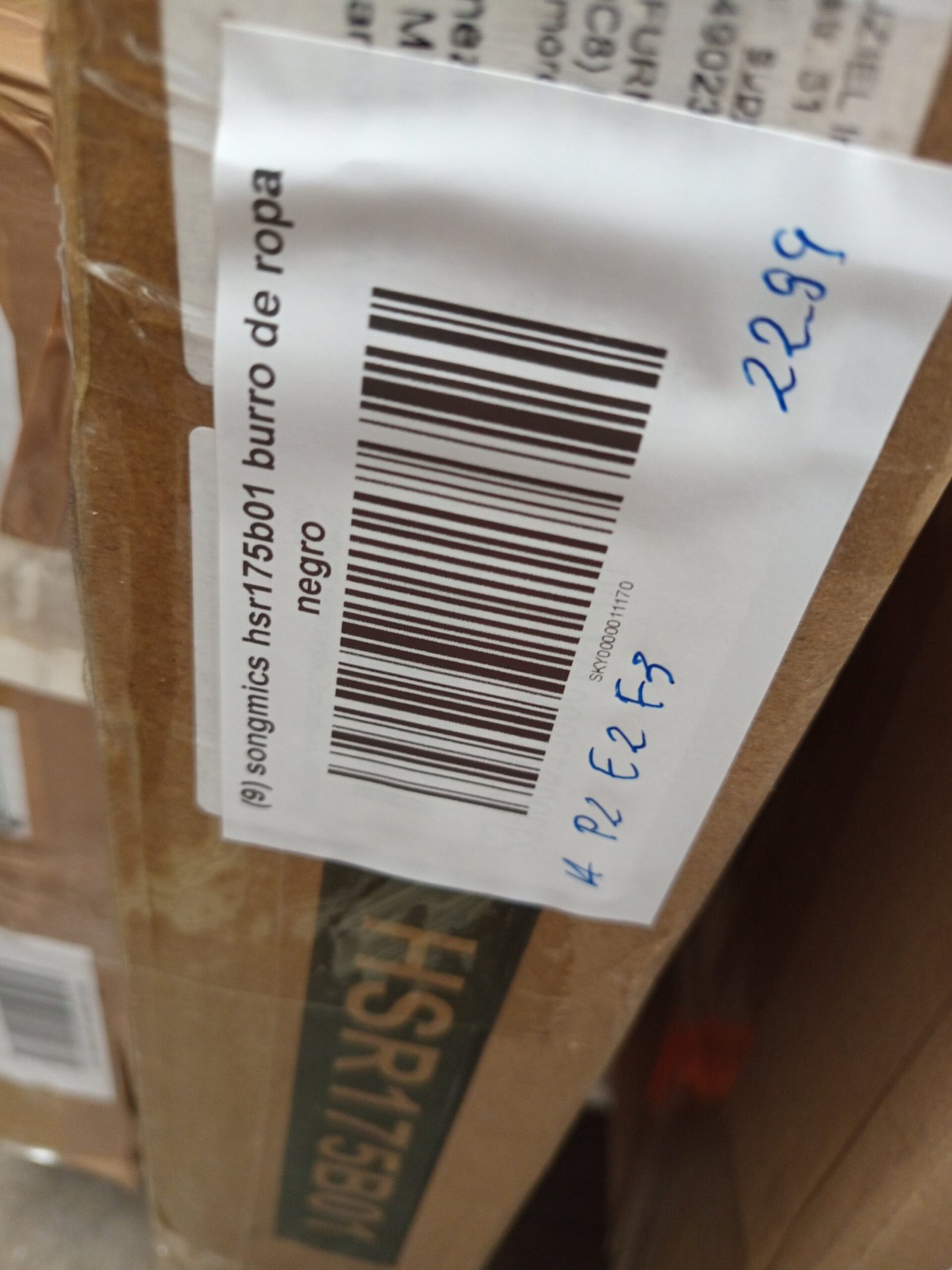 SONGMICS - Burro Ropa con Ruedas - HSR175B01 - Imagen 3