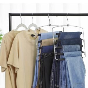 SONGMICS Perchas para Pantalones CRI041BK