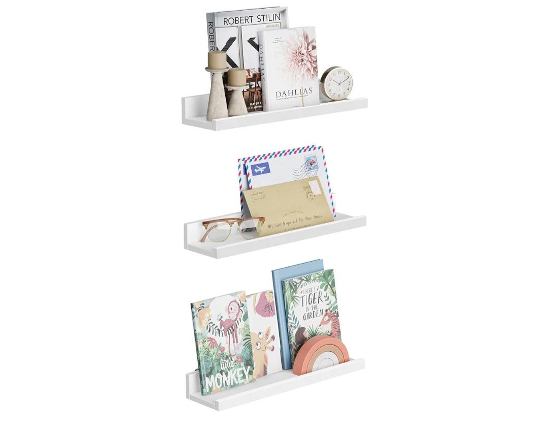 SONGMICS - Estantes de Pared - LWS38WT - Imagen 2