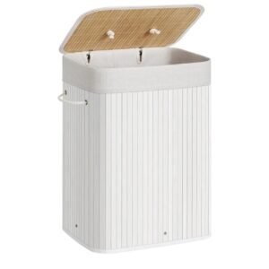 SONGMICS Cesto de la Ropa Sucia LCB010W01