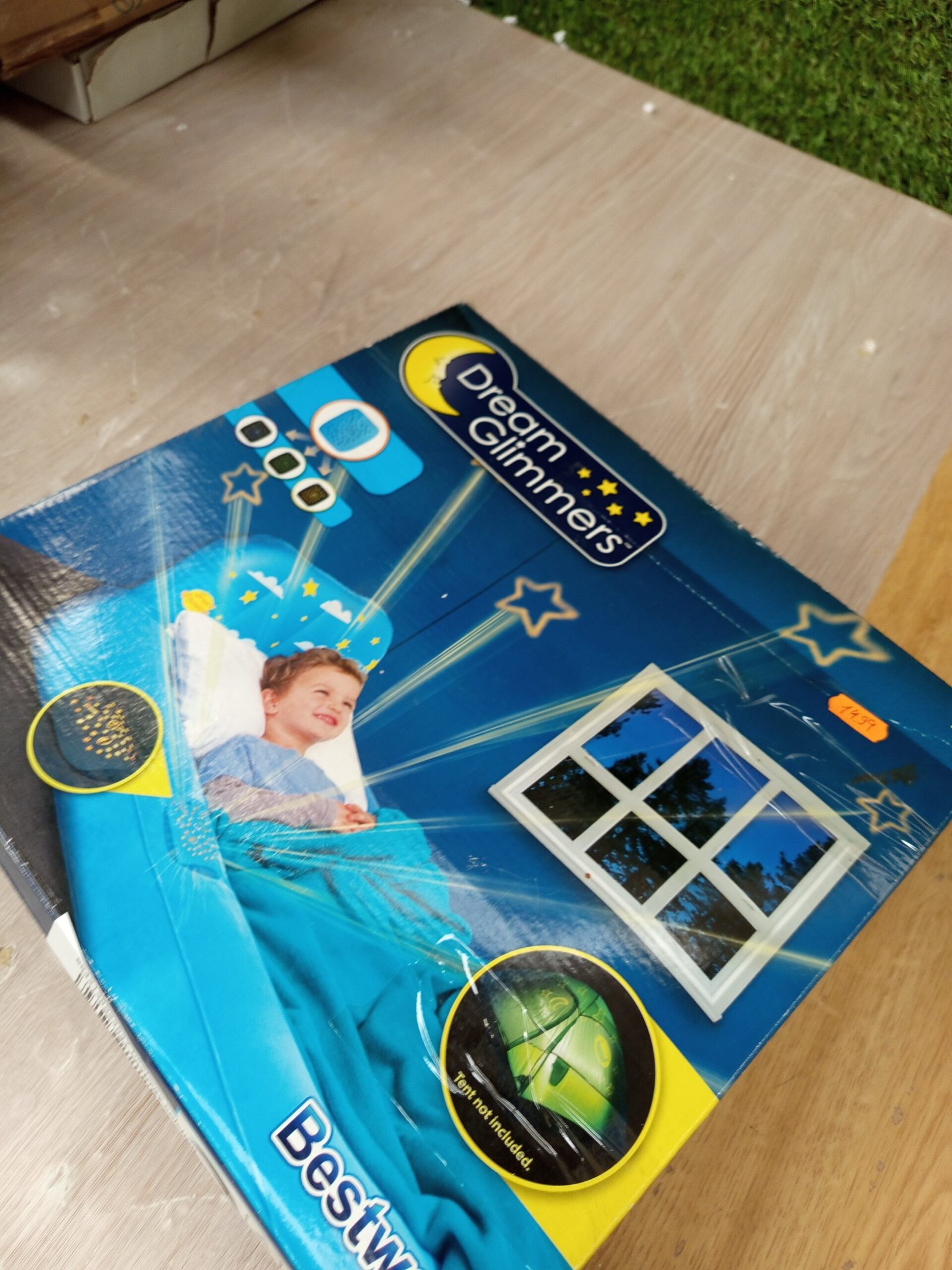 Cama inflable Bestway Dream Glimmers cómoda, Azul - Imagen 6