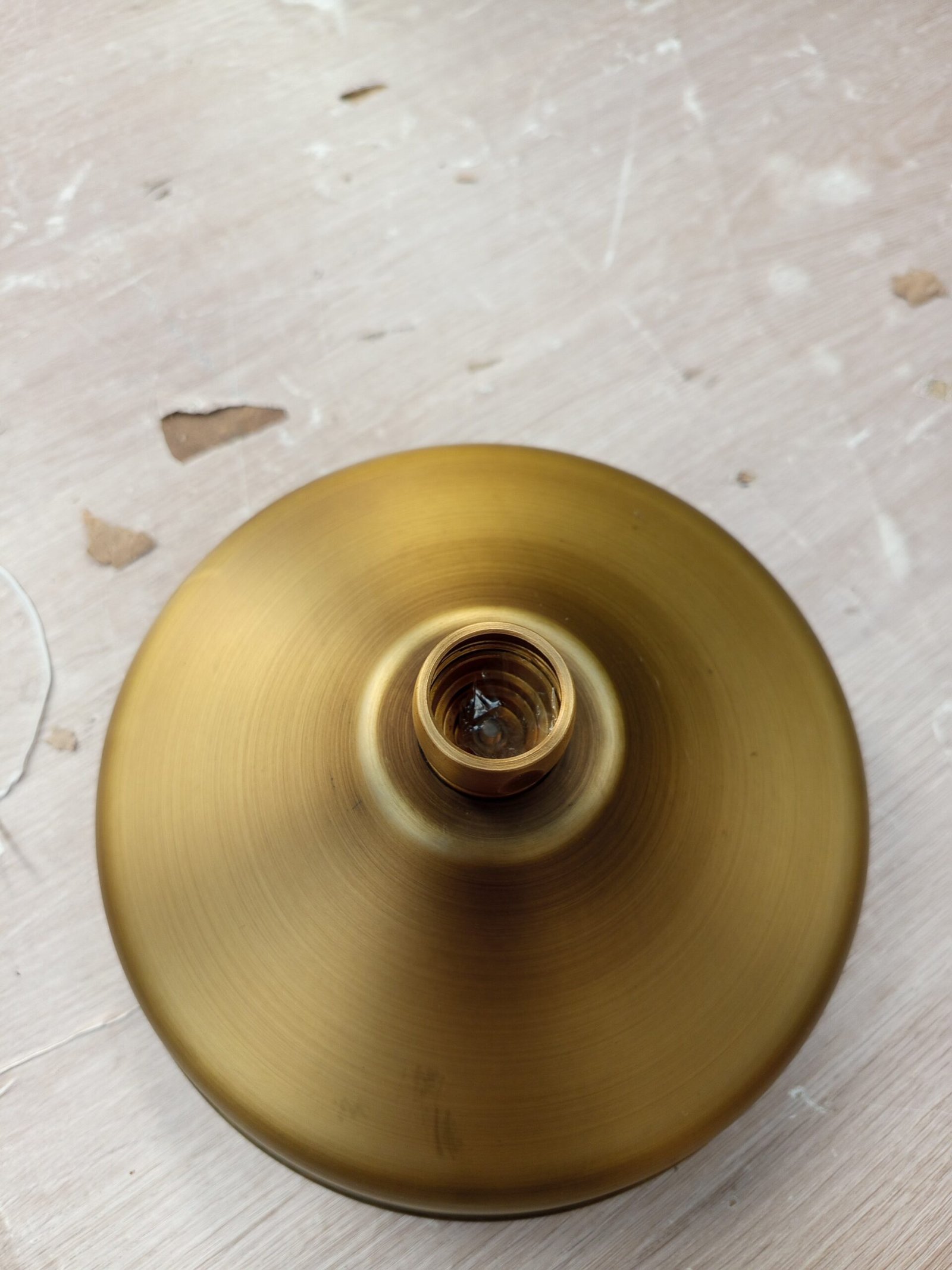 AFUDER Latón Antiguo Redondo 8 Pulgadas - Imagen 3