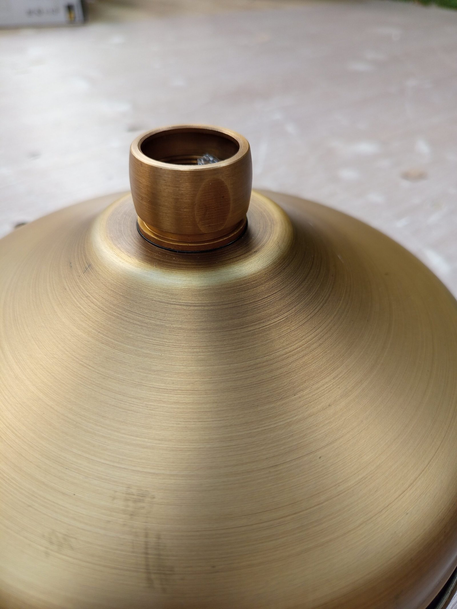 AFUDER Latón Antiguo Redondo 8 Pulgadas - Imagen 5