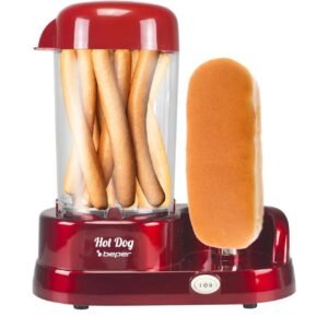 BEPER Máquina de Perritos Calientes al Vapor