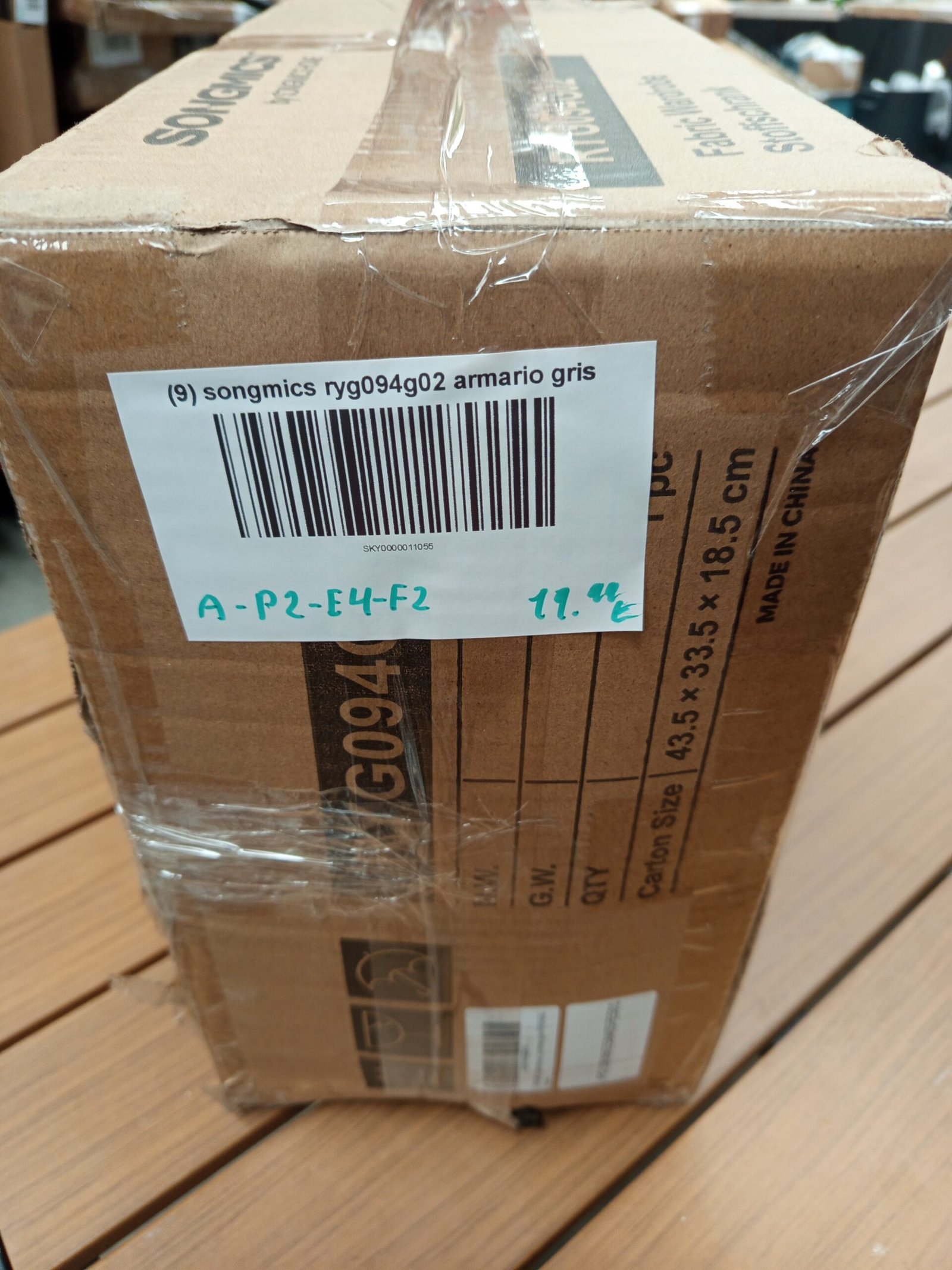 SONGMICS RYG094G02 Armario, 4 Barras de Ropa, - Imagen 7