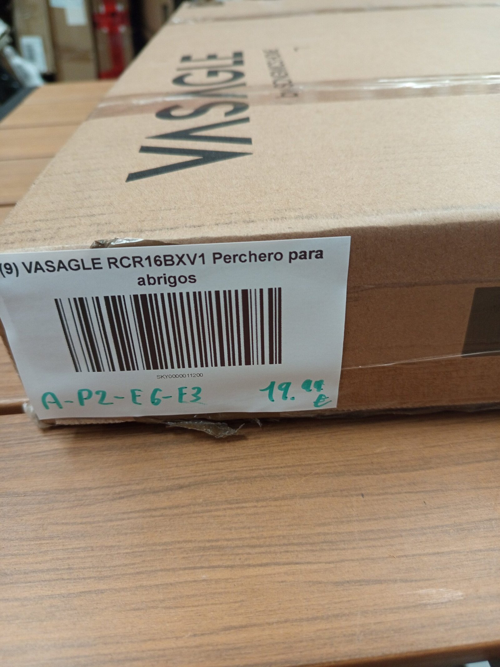 VASAGLE RCR16BXV1 Perchero, Perchero para Abrigos. - Imagen 6