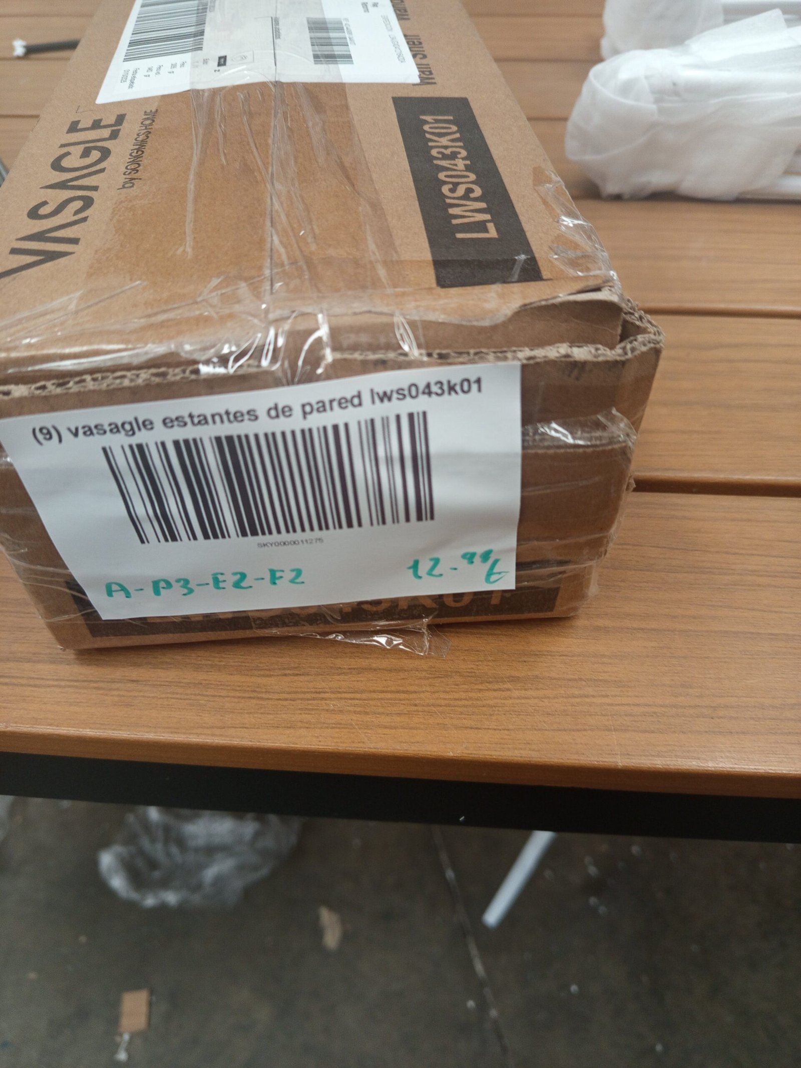 VASAGLE Estantes de Pared LWS043K01 - Imagen 7