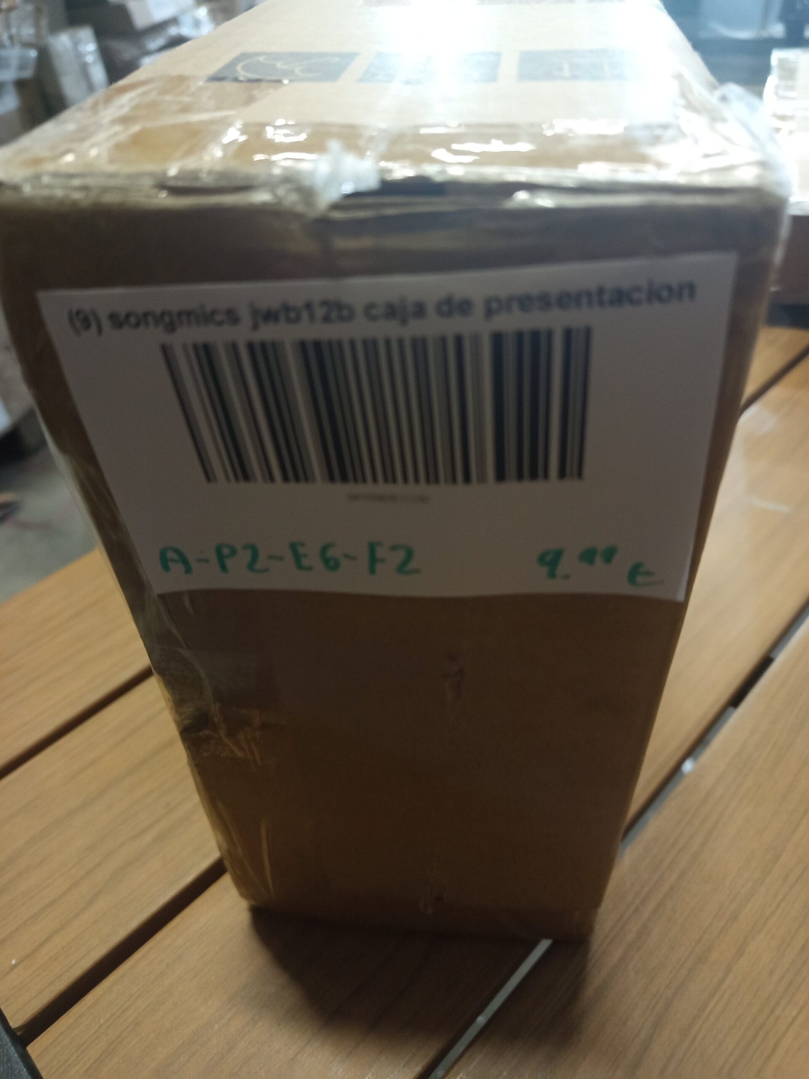 Songmics JWB12B - Caja de presentación para 12 relojes. - Imagen 7