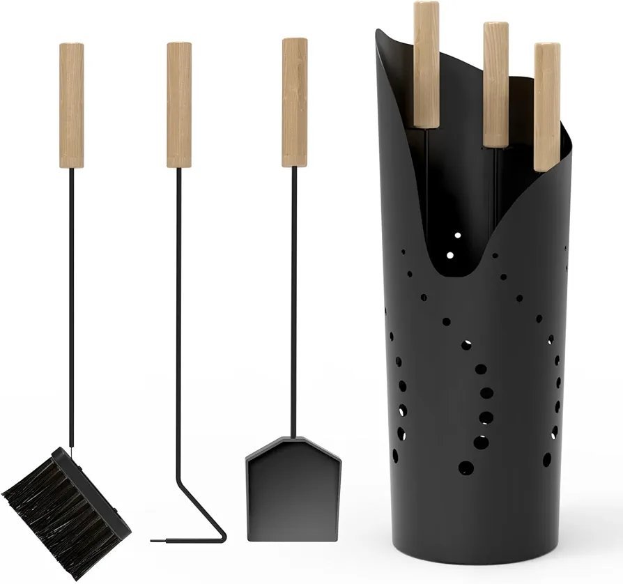 Kit Utensilios Chimenea - 4 Piezas - tonhui - Imagen 2