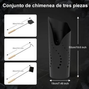 Kit Utensilios Chimenea - 4 Piezas - tonhui
