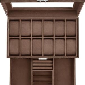 SONGMICS JWB012K01V1 CAJA DE RELOJ