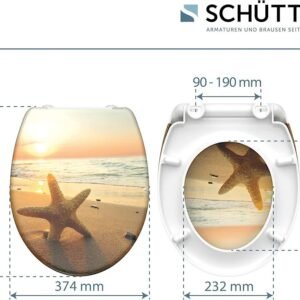 Asiento de inodoro - Sea Star 82373 - SCHÜTTE