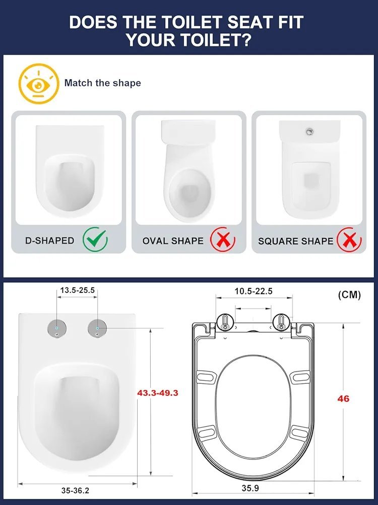 Tapa Wc - 46,4 * 35,9 * 5CM - YEAUPE PRO - Imagen 2
