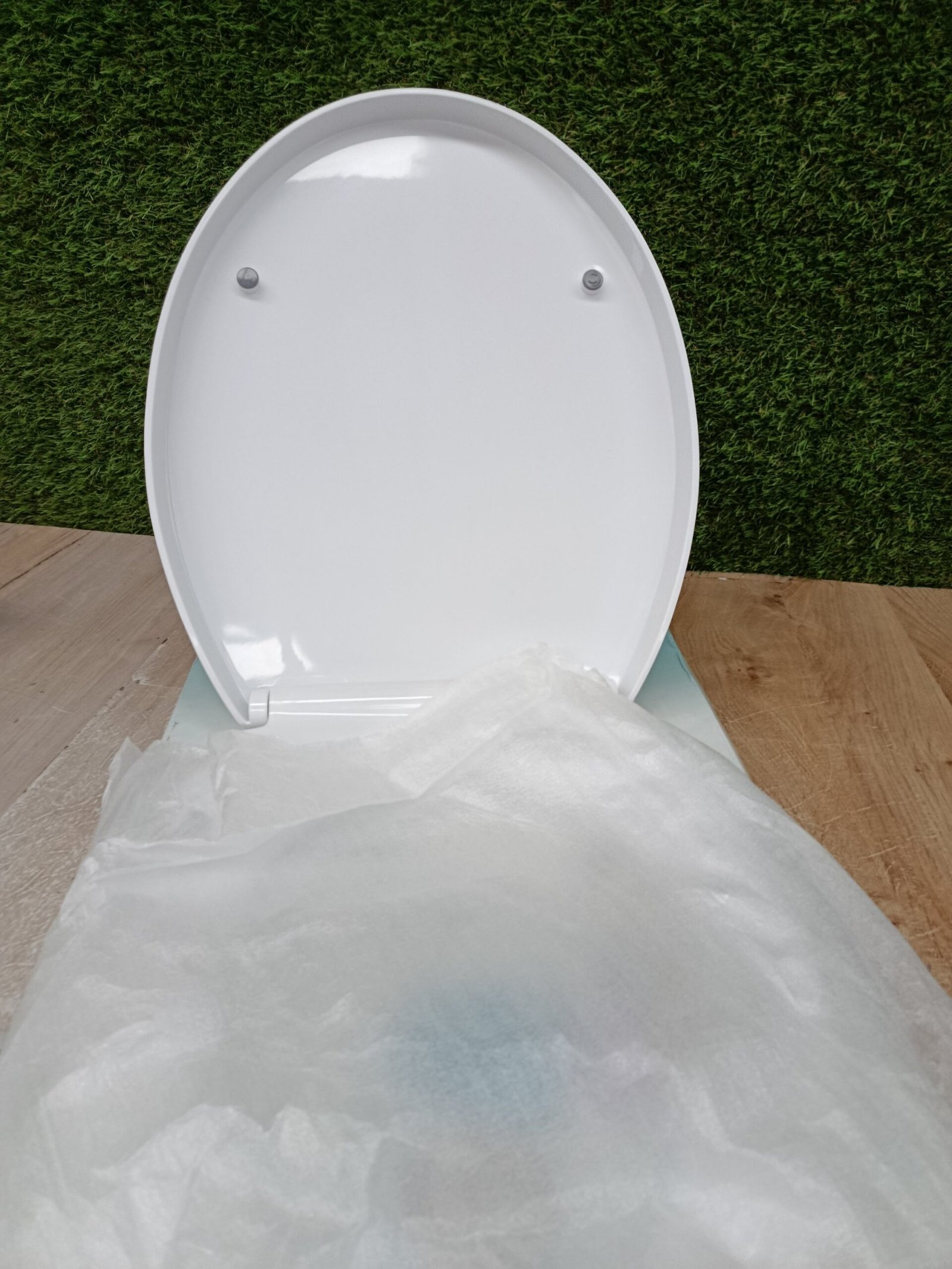 Asiento de inodoro - ovalado de cierre suave - CUQOO - Imagen 6